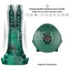 WIBRATOR SAVAGE CHARM DOUBLE-CLAW VIBRATING SILICONE DILDO