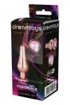 DREAMTOYS KOREK ANALNY GLEAMING LOVE ROSE GOLD PLEASURE PLUG S