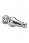 DREAMTOYS KOREK ANALNY GLEAMING LOVE SILVER PLEASURE PLUG L