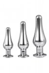 DREAMTOYS ZESTAW KORKÓW GLEAMING LOVE PLEASURE SET SILVER