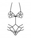 Slave body czarne S/M Obsessive