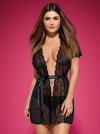 Obsessive peniuar ze stringami Alluria L/XL