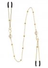 Zaciskane klamerki na sutki Taboom Tweezers Pearl & Deluxe Chain