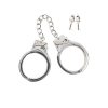 Taboom Silver Plated BDSM Handcuffs