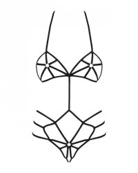 Slave body czarne S/M Obsessive