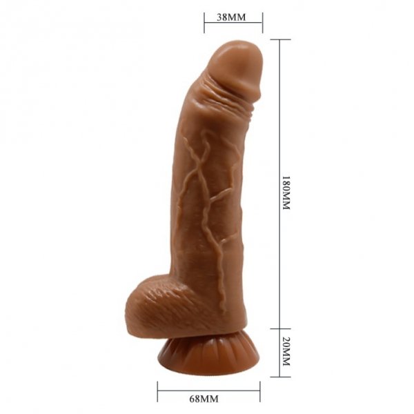 DILDO BEAUTIFUL ANGELO 7.8&quot;