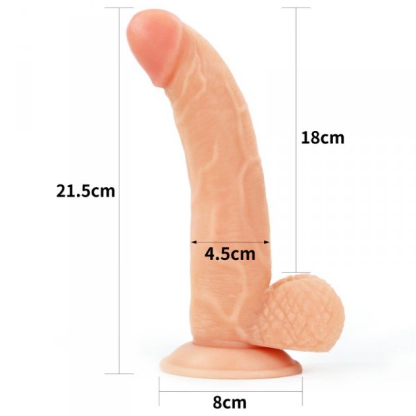 ZESTAW STRAPON EASY STRAPON SET 8.5&#039;&#039;