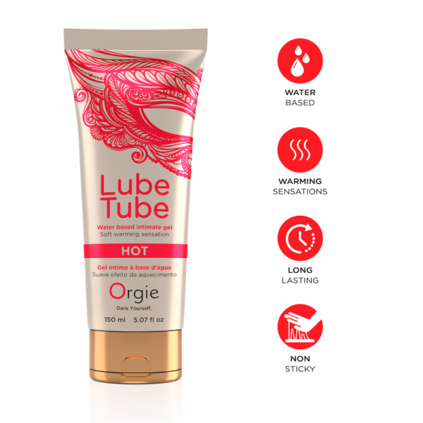 LUBRYKANT LUBE TUBE HOT 150 ML