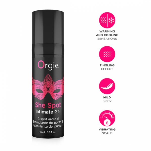 ŻEL STYMULUJĄCY SHE SPOT - G-SPOT AROUSAL - 15ML