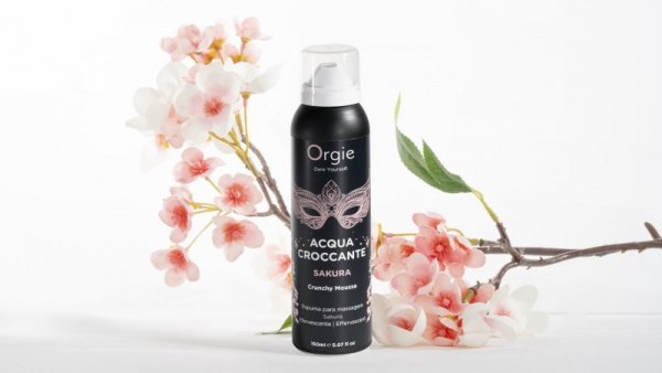PIANKA DO MASAŻU ACQUA CROCANTE SAKURA  - 150 ML