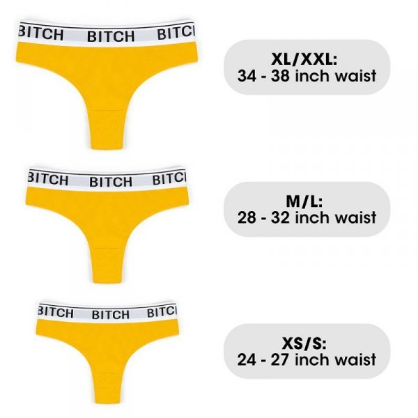 MAJTKI BITCH VIBRATING PANTIES (34~38 CALI W TALII)