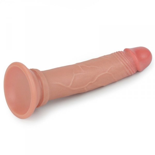 DILDO 7&#039;&#039; DUAL LAYERED PLATINUM SILICONE COCK