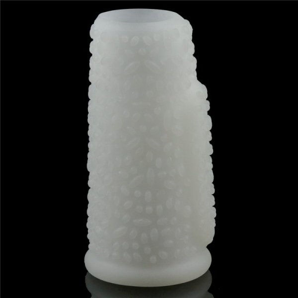 PIERŚCIEŃ NAKŁADKA VIBRATING DRIP KNIGHTS RING (WHITE)