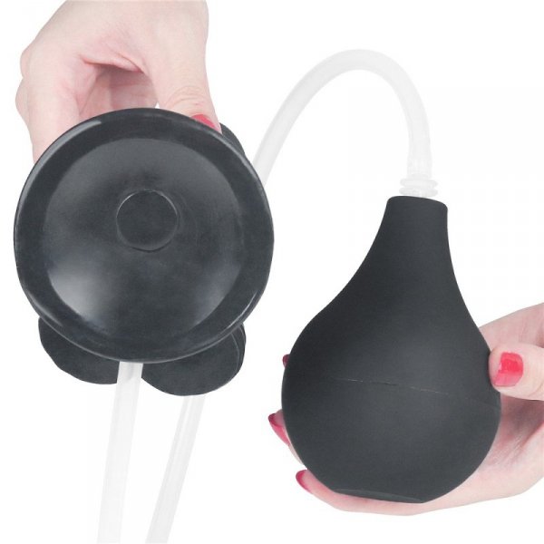 DILDO 9&#039;&#039; SQUIRT EXTREME DILDO – BLACK