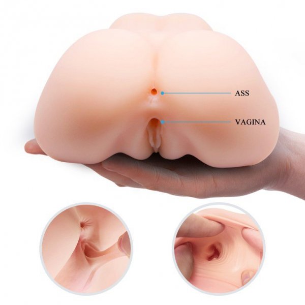 CRAZY BULL DUAL VAGINA AND ASS
