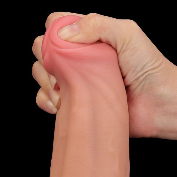11.5&#039;&#039; KING SIZED SLIDING SKIN DUAL LAYER DONG
