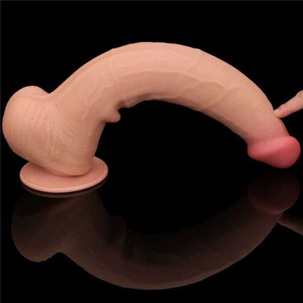 DILDO 13.5&#039;&#039; KING SIZED SLIDING SKIN DUAL LAYER DONG