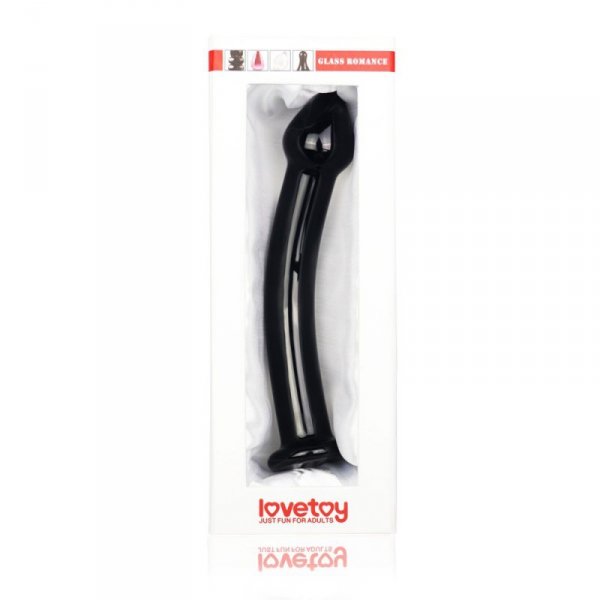 DILDO 7.5&quot; GLASS ROMANCE