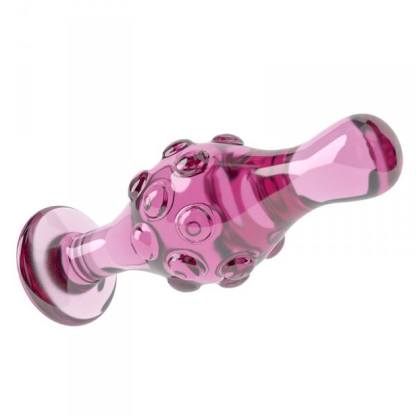 DILDO 4.5&quot; GLASS ROMANCE