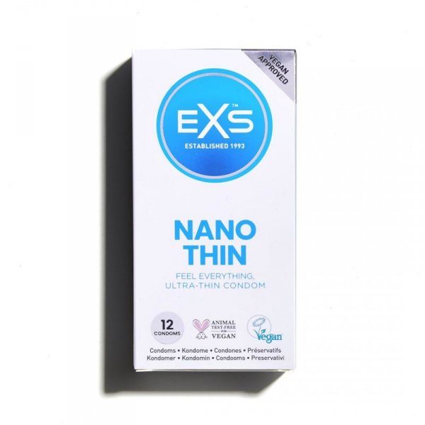 PREZERWATYWY 12 SZT. EXS NANO THIN