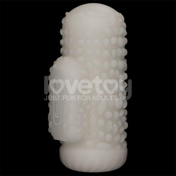 MASTURBATOR KNIGHTS RING VIBRATING DUAL PURPOSE SLEEVE-DRIP