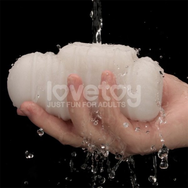 MASTURBATOR KNIGHTS RING VIBRATING DUAL PURPOSE SLEEVE-WAVY