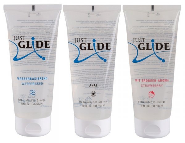 ŻEL SMAKOWY JUST GLIDE 3X200ML