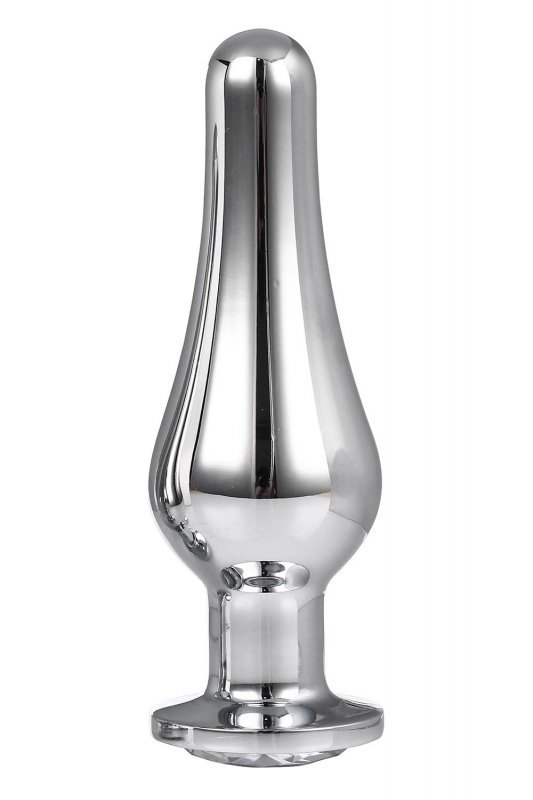 DREAMTOYS KOREK ANALNY GLEAMING LOVE SILVER PLEASURE PLUG L