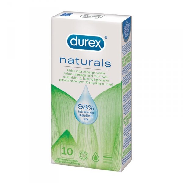 Prezerwatywy Durex Naturals 10szt