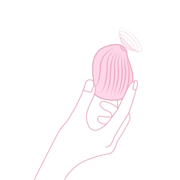 Soniczny stymulator łechtaczki z wibracjami Osuga Cuddly Bird Mint