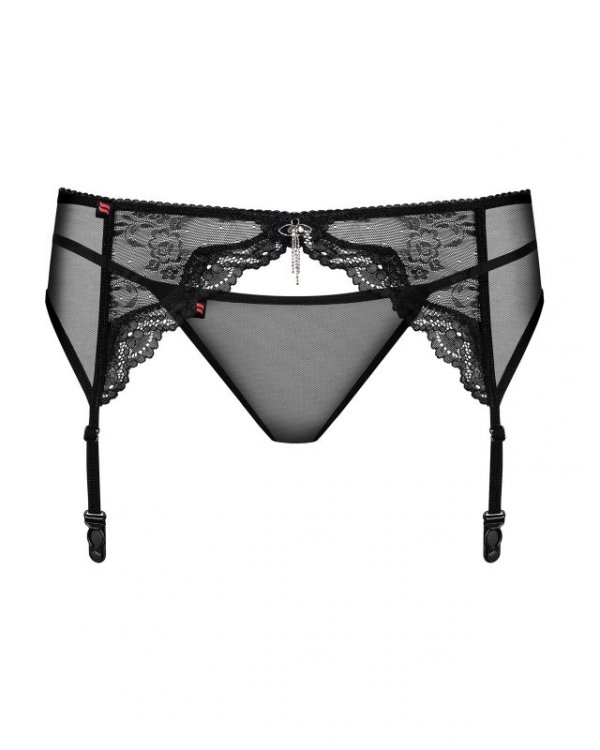 Obsessive pas do pończoch ze stringami Charms 2XL/3XL