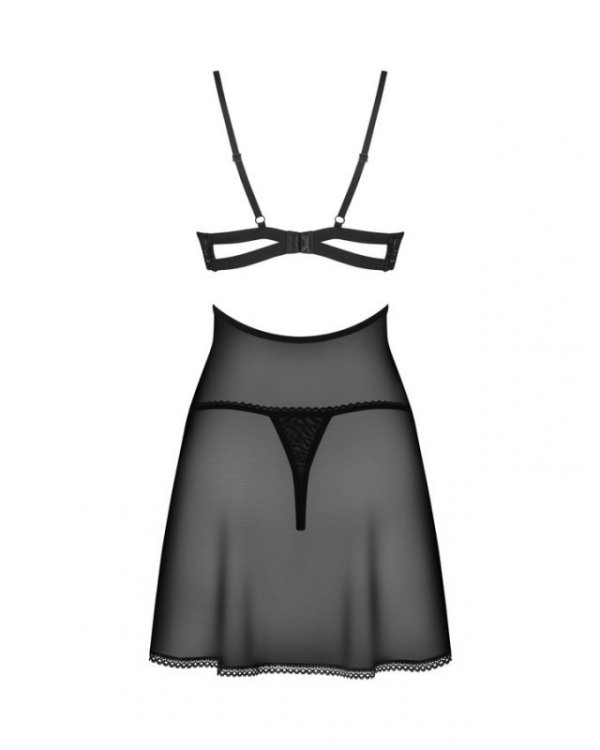 Nutris babydoll i stringi  XL/2XL Obsessive