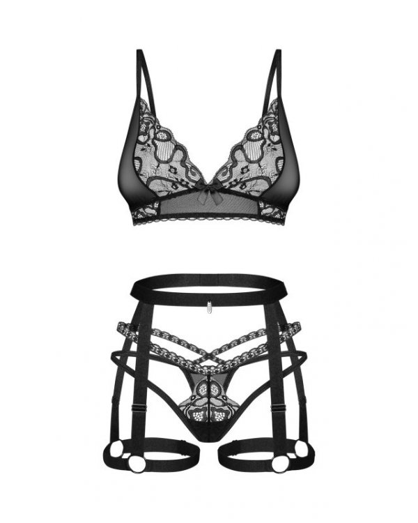 Komplet 3-częściowy M/L Blomentis Obsessive