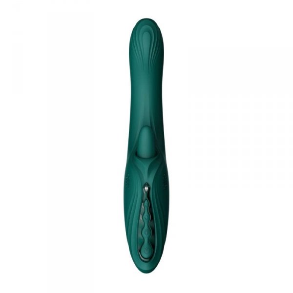 Wibrator króliczek Ares Turquoise Green Zalo