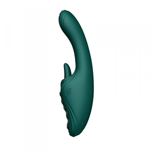 Wibrator króliczek Ares Turquoise Green Zalo