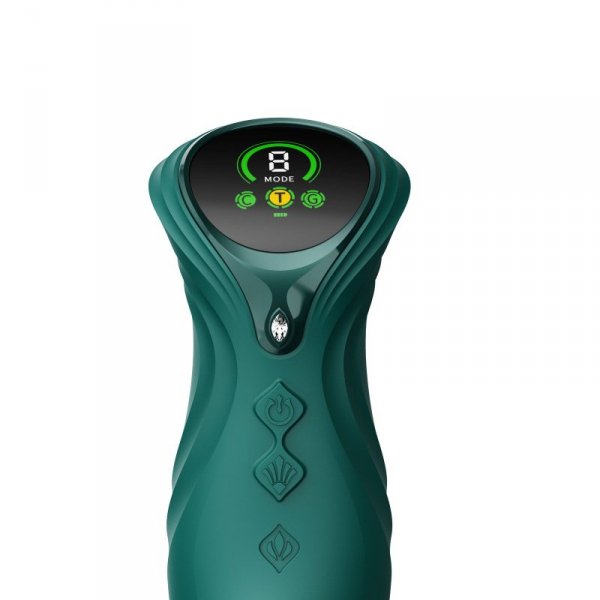Wibrator króliczek Mose 2 Turquoise Green Zalo