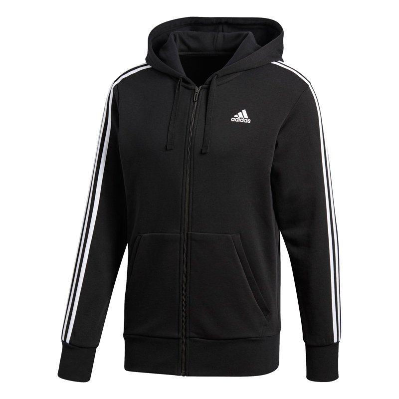 Adidas bluza męska Essentials 3-Stripes Full Zip Hoodie S98786