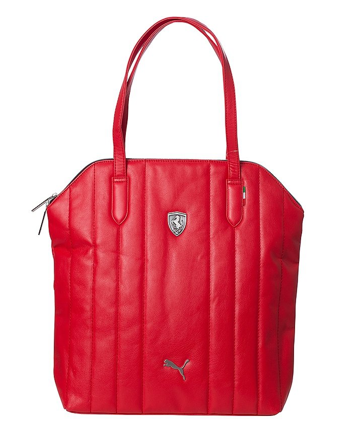 Czerwona miejska torebka Puma Ferrari 072675 02 