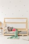 Łóżko dziecięce dreniane DOMEK Mila MB z barierką różne rozmiary