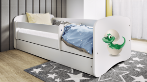 Łóżko dziecięce MAŁY DINO różne kolory 140x70 cm
