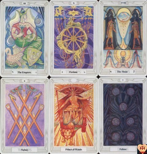 Crowley Thoth Tarot Pocket 6x9cm instr.pl