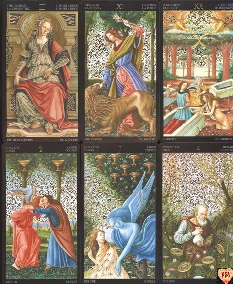 Golden Botticelli Tarot instrukcja po polsku