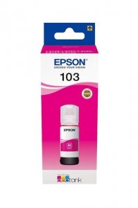 Oryginalny Tusz w butelce Magenta Epson 103 (T00S3, C13T00S34A)