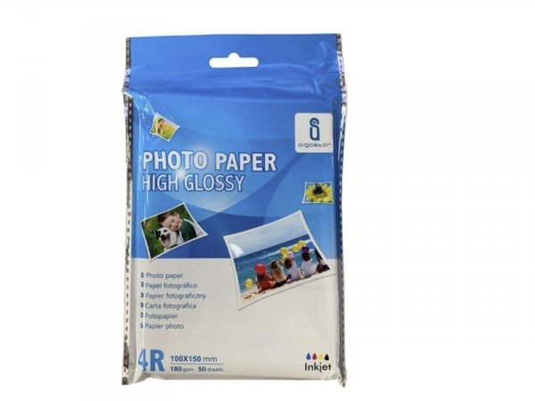Papier fotograficzny Aigostar Glossy Photo Paper 50szt 180 g/m² błyszczący
