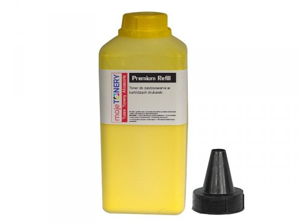 Toner (Zasypka) Yellow do HP Uniwersalny CB542A, CE312A, CE322A, CE252A Chemical 500g