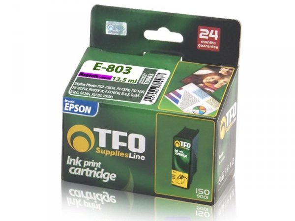 Tusz TFO E-803 zamiennik do Epson T0803 Magenta