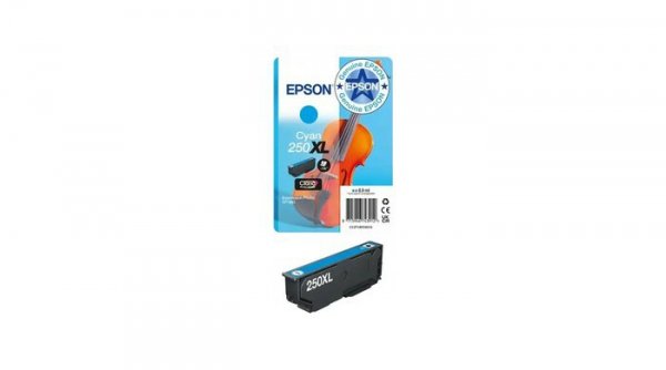 Oryginalny Tusz Cyan EPSON 250XL T16P2, C13T16P24010
