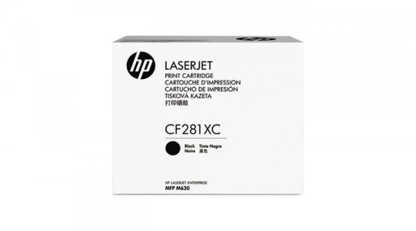 Oryginalny Toner Czarny HP LaserJet Enterprise M605, M606, M630 (81XC CF281XC), kompatybilne z CF281X