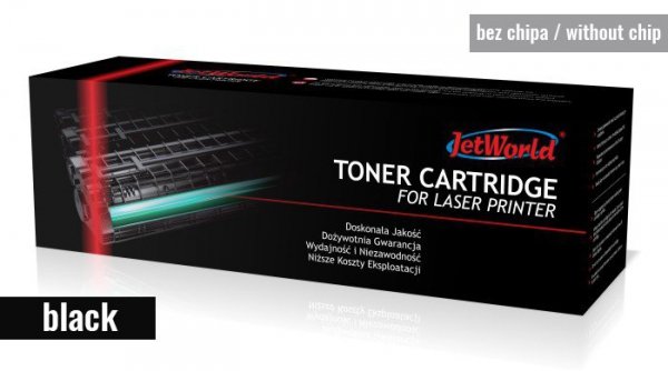 Toner JetWorld zamiennik HP 147X W1470X, Hp M611, M612, M634, M635, M636 25.2K Czarny (toner bez chipa - należy przełożyć z kase