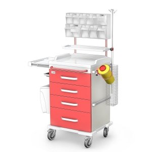 Wózek anestezjologiczny ANS-04/ABS z wyposażeniem - zestaw 2